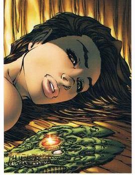 2000 Dynamic Forces Witchblade Millennium #47 Sara crawled into bed with piece of mind that Front