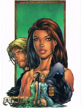 2000 Dynamic Forces Witchblade Millennium #49 Irons' ex-wife was the significance of a spec Front