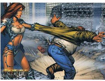 2000 Dynamic Forces Witchblade Millennium #62 When she was a teenager, Sara took an interes Front