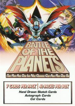 2002 Dynamic Forces Battle of the Planets #1 Battle of the Planets  [title card] Front
