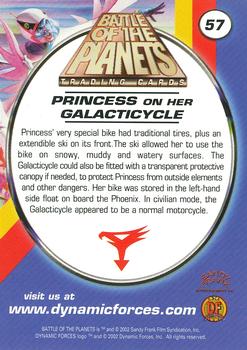 2002 Dynamic Forces Battle of the Planets #57 Princess on Her Galacticycle Back