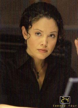 2003 Comic Images 24 Season 1 & 2 #7 Michelle Dessler (played by Reiko Aylesworth) Front