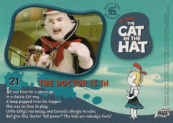 2003 Comic Images The Cat in the Hat #21 The Doctor Is In Back