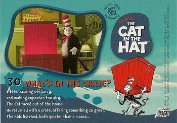 2003 Comic Images The Cat in the Hat #30 What's in the Crate? Back