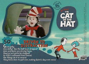 2003 Comic Images The Cat in the Hat #50 Driven to Distraction Back