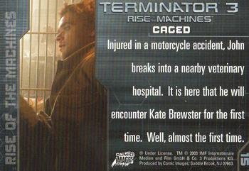 2003 Comic Images Terminator 3 #15 Caged Back