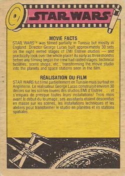 1977 O-Pee-Chee Star Wars #18 Artoo-Detoo is missing! Back