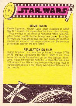 1977 O-Pee-Chee Star Wars #54 The victors receive their reward Back