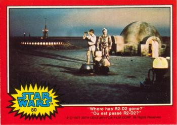 1977 O-Pee-Chee Star Wars #80 