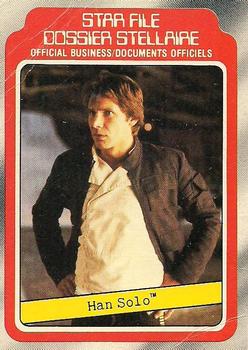 1980 O-Pee-Chee The Empire Strikes Back #4 Han Solo Front