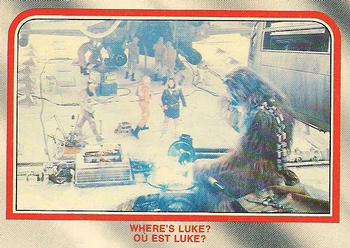 1980 O-Pee-Chee The Empire Strikes Back #14 Where's Luke? Front
