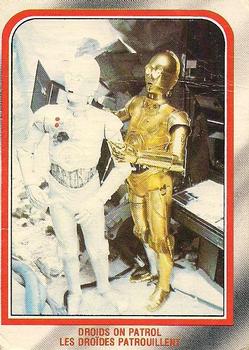 1980 O-Pee-Chee The Empire Strikes Back #15 Droids on Patrol Front