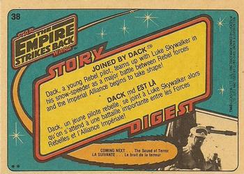 1980 O-Pee-Chee The Empire Strikes Back #38 Joined by Dack Back