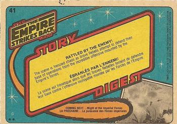 1980 O-Pee-Chee The Empire Strikes Back #41 Rattled by the Enemy Back