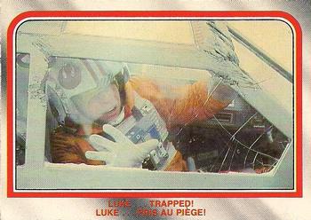 1980 O-Pee-Chee The Empire Strikes Back #44 Luke...Trapped! Front