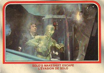 1980 O-Pee-Chee The Empire Strikes Back #48 Solo's Makeshift Escape Front