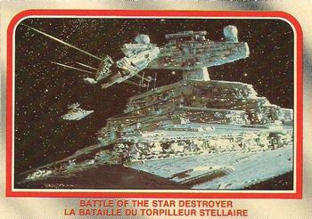 1980 O-Pee-Chee The Empire Strikes Back #54 Battle of the Star Destroyer Front