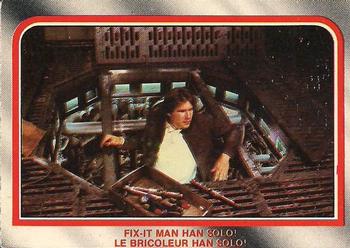 1980 O-Pee-Chee The Empire Strikes Back #55 Fix-It Man Han Solo! Front