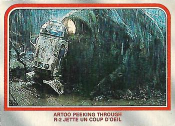 1980 O-Pee-Chee The Empire Strikes Back #62 Artoo Peeking Through Front
