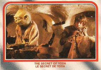 1980 O-Pee-Chee The Empire Strikes Back #63 The Secret of Yoda Front