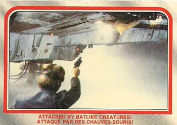 1980 O-Pee-Chee The Empire Strikes Back #69 Attacked by Batlike Creatures! Front