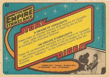 1980 O-Pee-Chee The Empire Strikes Back #82 A Swarm of Ugnaughts Back