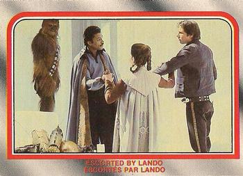 1980 O-Pee-Chee The Empire Strikes Back #85 Escorted by Lando Front