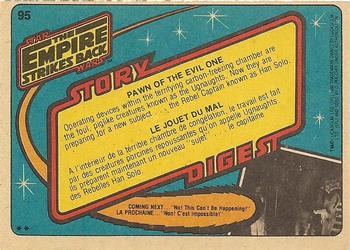 1980 O-Pee-Chee The Empire Strikes Back #95 Pawn of the Evil One Back