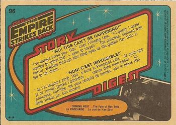 1980 O-Pee-Chee The Empire Strikes Back #96 