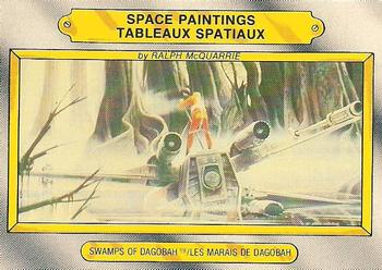 1980 O-Pee-Chee The Empire Strikes Back #123 Swamps of Dagobah Front