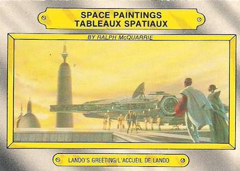 1980 O-Pee-Chee The Empire Strikes Back #125 Lando's Greeting Front