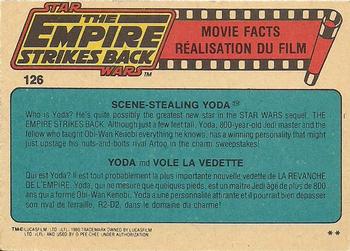 1980 O-Pee-Chee The Empire Strikes Back #126 Threepio's Destruction Back