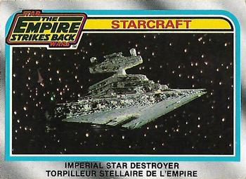 1980 O-Pee-Chee The Empire Strikes Back #136 Imperial Star Destroyer Front