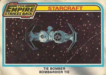 1980 O-Pee-Chee The Empire Strikes Back #143 TIE Bomber Front