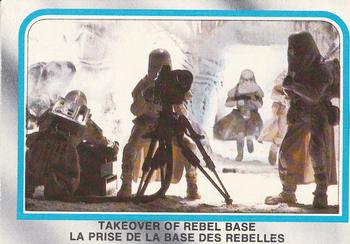 1980 O-Pee-Chee The Empire Strikes Back #166 Takeover of Rebel Base Front