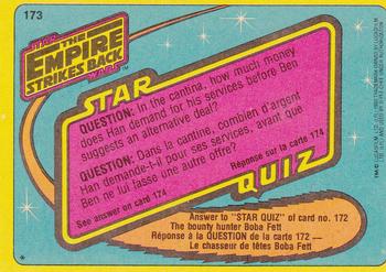 1980 O-Pee-Chee The Empire Strikes Back #173 