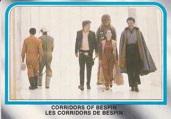1980 O-Pee-Chee The Empire Strikes Back #193 Corridors of Bespin Front