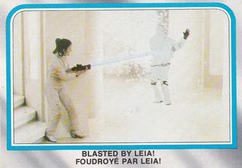 1980 O-Pee-Chee The Empire Strikes Back #236 Blasted by Leia! Front