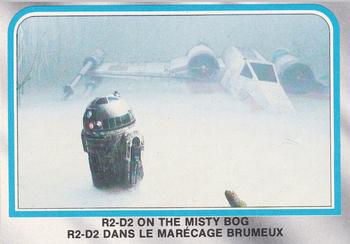 1980 O-Pee-Chee The Empire Strikes Back #245 R2-D2 on the Misty Bog Front
