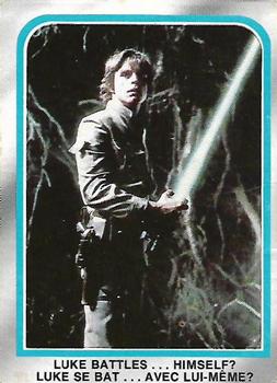 1980 O-Pee-Chee The Empire Strikes Back #247 Luke Battles...Himself? Front