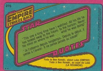 1980 O-Pee-Chee The Empire Strikes Back #276 IG-88 Back