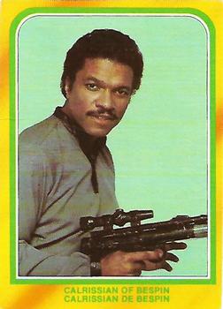 1980 O-Pee-Chee The Empire Strikes Back #287 Calrissian of Bespin Front