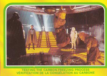 1980 O-Pee-Chee The Empire Strikes Back #288 Testing the Carbon-Freezing Process Front