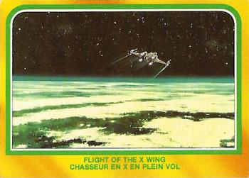 1980 O-Pee-Chee The Empire Strikes Back #289 Flight of the X-Wing Front