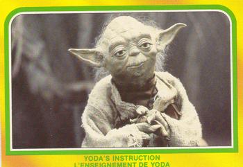 1980 O-Pee-Chee The Empire Strikes Back #331 Yoda's Instruction Front