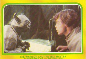 1980 O-Pee-Chee The Empire Strikes Back #332 The Warrior and the Jedi Master Front