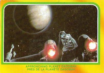 1980 O-Pee-Chee The Empire Strikes Back #335 Approaching Planet Dagobah Front
