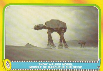 1980 O-Pee-Chee The Empire Strikes Back #346 Snow Walker Model Front