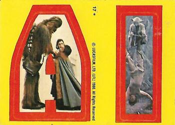 1980 O-Pee-Chee The Empire Strikes Back - Stickers #17 A I Front