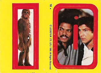 1980 O-Pee-Chee The Empire Strikes Back - Stickers #18 I O Front